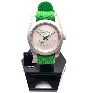 Green Rolex Milgauss Who Cares Homage